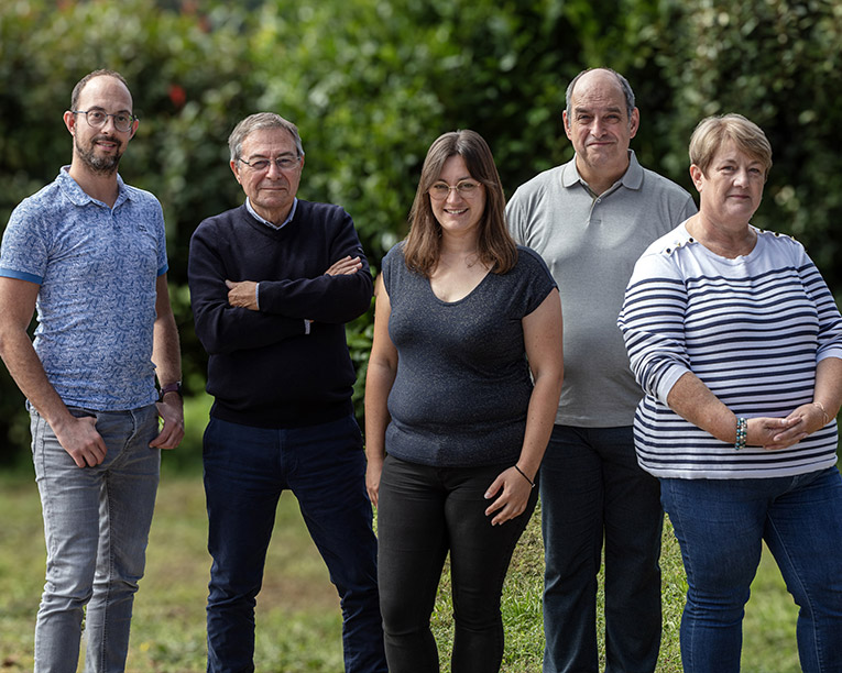 L'équipe d'Opheleia Instruments, société spécialisée en matériel d'analyses environnementales